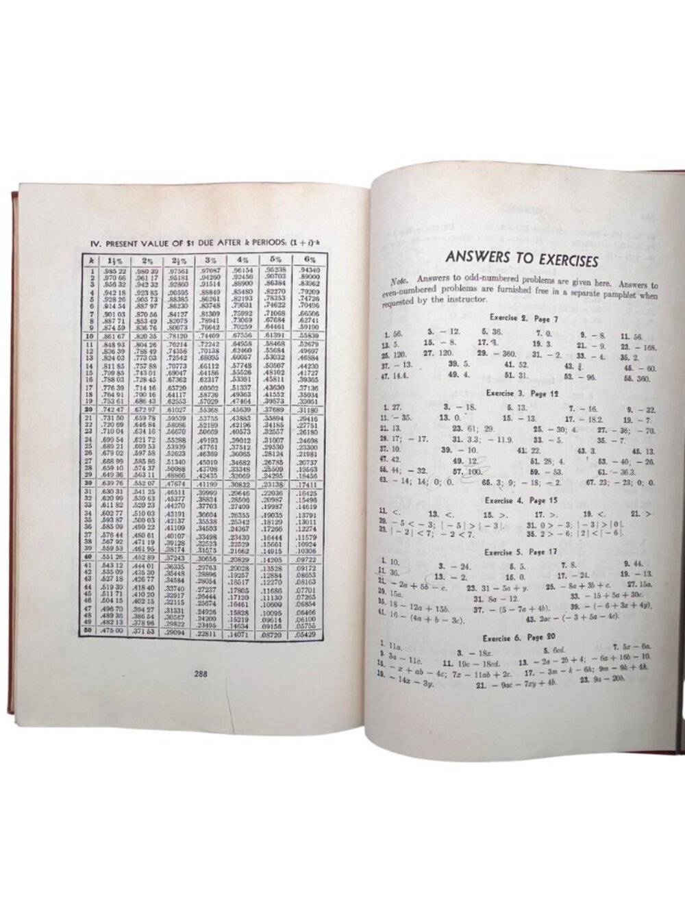 Intermediate Algebra For Colleges By William L. Hart 1948 Hardcover Textbook - Picture 10 of 16